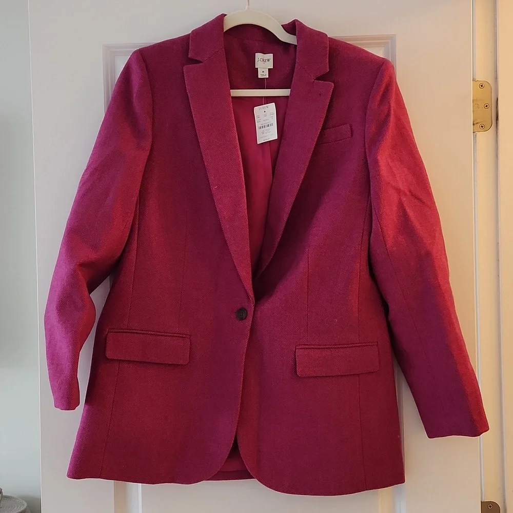J. Crew Pink Blazer - Picture 3 of 7